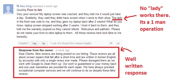 Source: http://affordablereputationmanagement.blogspot.com.au/2013/03/what-to-do-about-google-fake-reviews.html